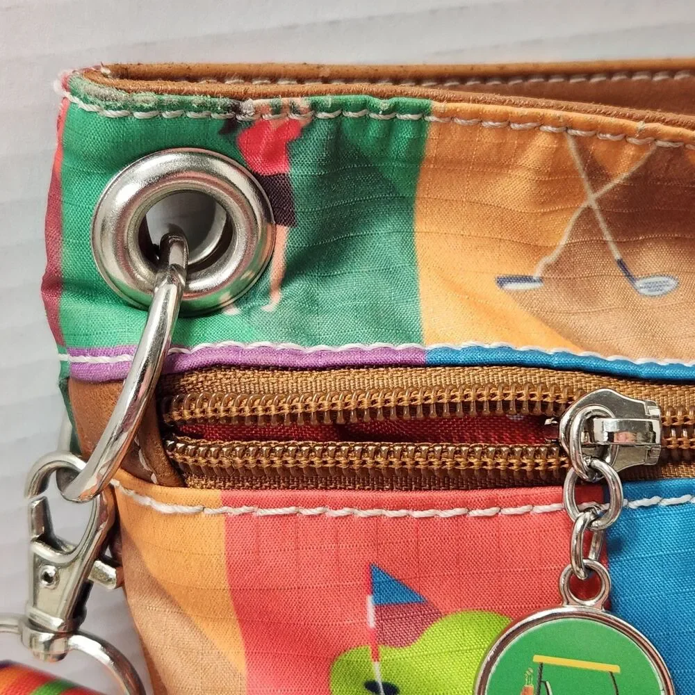 Sydney Love Sport Golf Crossbody Bag Championship Round Multi-Color Ripstop - Picture 4 of 16